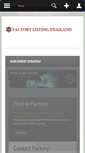 Mobile Screenshot of factory-listing-thailand.com